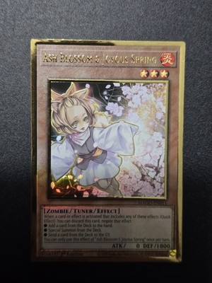 Ash Blossom & Joyous Spring MAGO-EN011 Maximum Gold 1st Edition