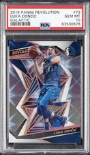 2019 PANINI REVOLUTION GALACTIC #73 LUKA DONCIC PSA 10