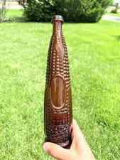 National Bitters Ear of Corn Figural Bottle