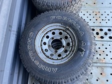 Land Rover Series 2 2a 3 Modular Wheels & Armstrong 265/75 R16 M+S Tyres X 5