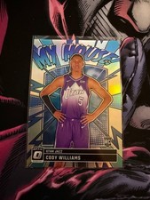 CODY WILLIAMS 2024-25 Optic My House #4 Holo Prizm RC Utah Jazz Rookie