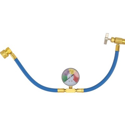 Kühlschaden R134A Kühlmittel Füllschlauch mit Manometer Auto 1/2 Zoll
