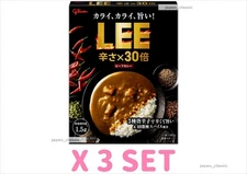 GLICO BEEF CURRY LEE 30X SPICY JAPANESE INSTANT CURRY RETORT POUCH JAPAN 180g *3