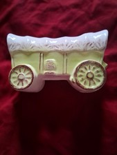 Vintage Western Style Covered wagon Planter 