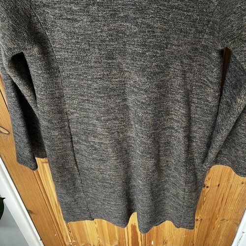 Adini Womens Knit Cardigan Size Large Silk Wool Long Collar Boho Lagenlook - Picture 13 of 16