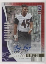 2019 Absolute Rookie Red Squares Signatures /100 Jaylon Ferguson #142 Auto 0id9