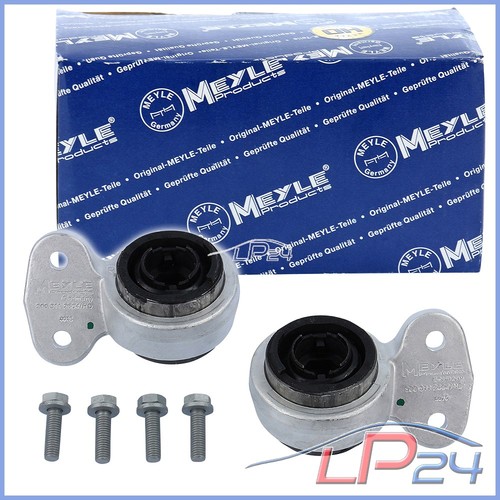 2X MEYLE SILENTBLOC DE BRAS DE SUSPENSION+VIS AVANT POUR BMW SERIE 3 E46 Z4 E86 - Photo 1/6