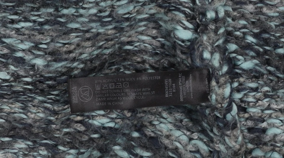 Maine New England Women's Grey Open Front Cardigan Size 12 - Image 4 of 4