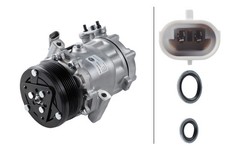 HELLA Kompressor Klimaanlage >>> Easy2Fit <<< 8FK 366 201-011 12V für OPEL X03