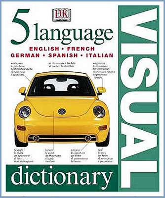 Five Language Visual Dictionary by Jonathan Metcalf (hardcover, mint)