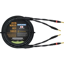 8 Foot - Canare 4S11 – Audiophile Grade - Hifi Star-Quad Single Speaker Cable fo