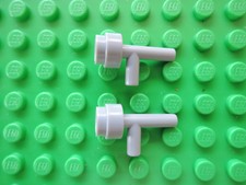 Lego 2 x Taschenlampe Space Gun Waffe 86208 neu hellgrau 7965 71016 5985 75192