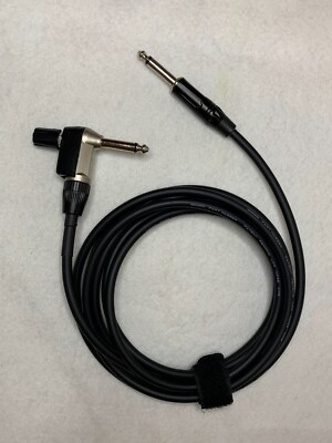 MOGAMI 2524 10' Guitar Instrument Cable with Built-In Volume Control Rean Plug