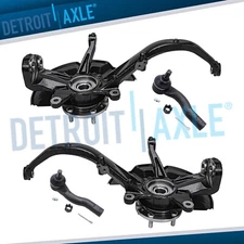 Front Steering Knuckles Wheel Bearing Hubs Outer Tie Rod Ends for Milan Fusion