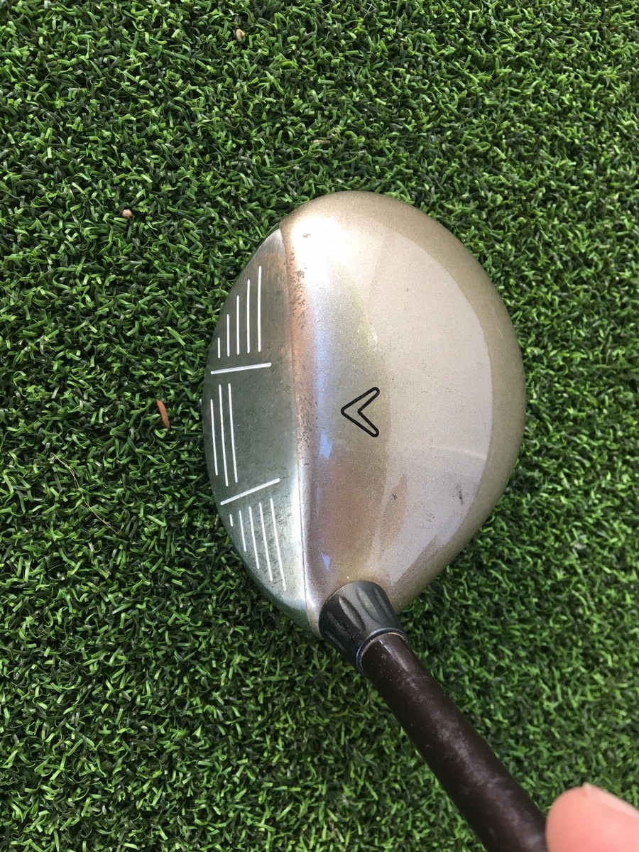 callaway Ladies big bertha gems 55 women flex graphite 5 wood 19