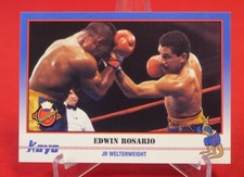 Edwin Rosario JR Welterweight Kayo 1991 Boxing Card #162