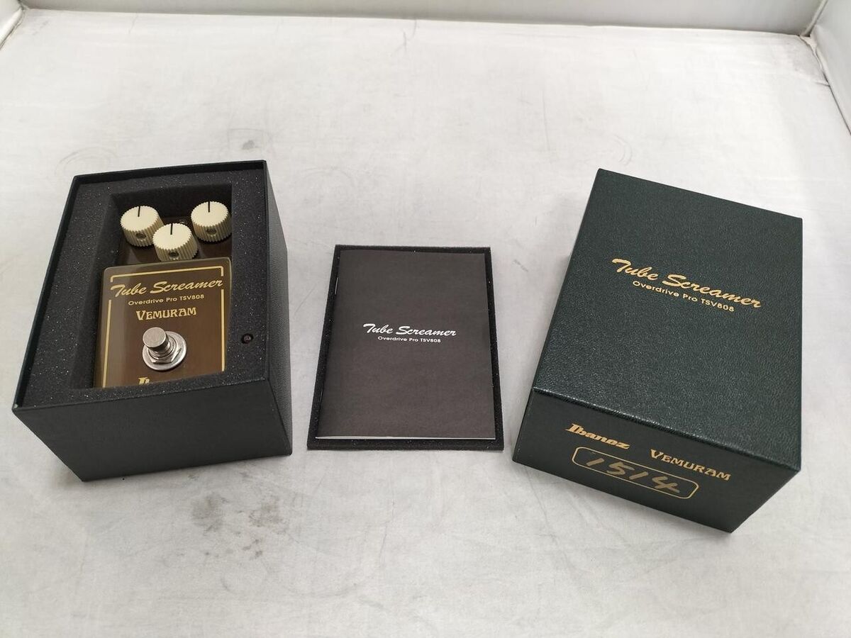 Ibanez TS808 Hybrid Vemuram Tube Screamer Overdrive - Black Ibanez TS808 Hybrid Vemuram Tube Screamer Overdrive - Black