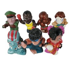 7 Street Fighter 2 3 SD Vinyl Figures - Vinta...