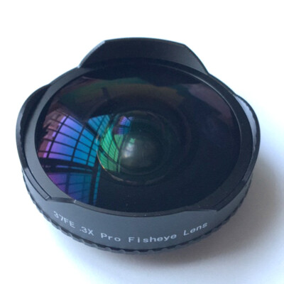 for Sony HXR-MC1500C 37mm 0.3X times, ultra-wide-angle fisheye additional lens