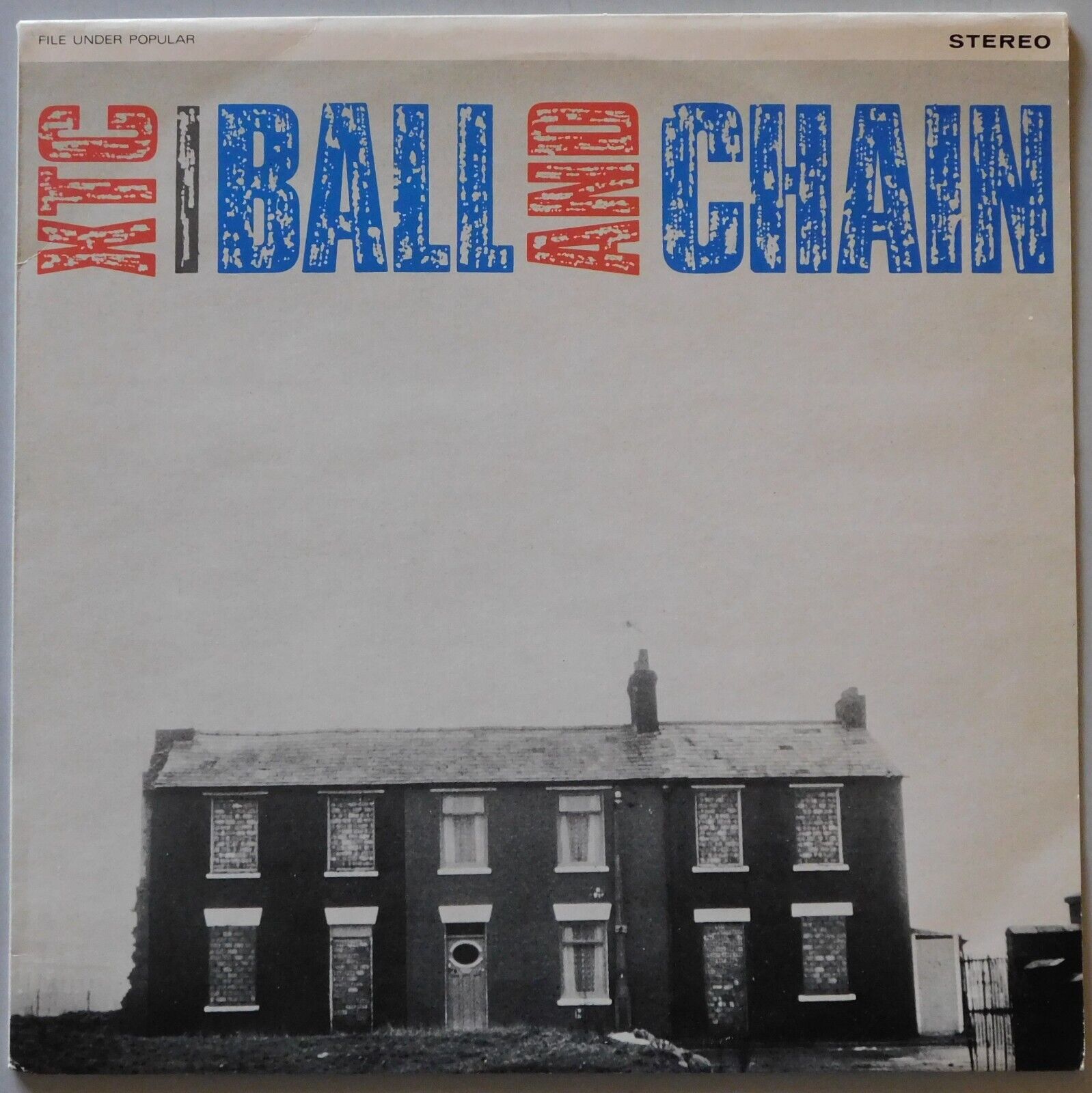 XTC “BALL AND CHAIN”” – 1982 USED UK ISSUE 12” SINGLE/EP – BRITISH NEW WAVE/POP