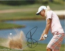 LPGA Suzann Pettersen  Autographed Signed 8x10 Photo COA C