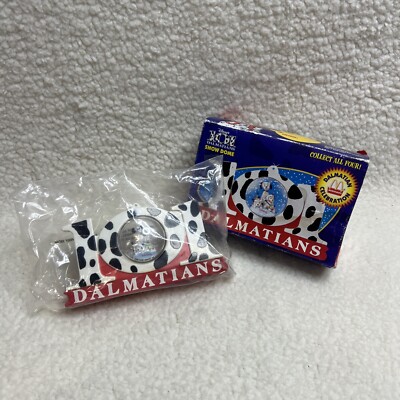 Disney s 101 Dalmatians Snow Dome McDonalds Ornament 1996 Dalmatian Celebration