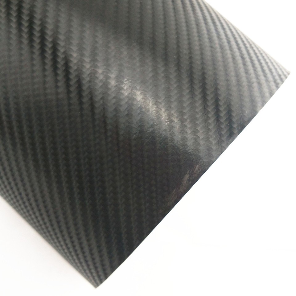 3D Waterproof Carbon Fiber Vinyl Car Wrap Sheet Roll Film Sticker Decal ...