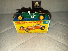 Matchbox Lesney No. 19 Lotus Racing Car w/D Style Box