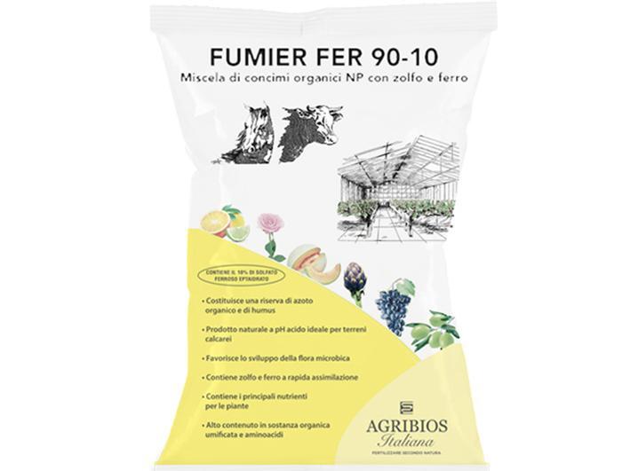 Stallatico in pellet (Fumier Fer 90-10) (25 kg), concime per piante e fiori