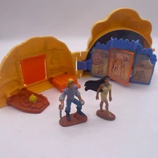Vintage Disney Pocahontas Once Upon A Time Playset 1994 Mini K