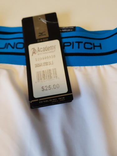 Mizuno Damen weiß feuchtigkeitsableitende Kompression Fastpitch Softball Shorts Small neu mit Etikett - Bild 2 von 6