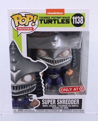 F2 Funko Pop Target Exclusive TMNT Turtles SUPER SHREDDER Vinyl Figure 1138