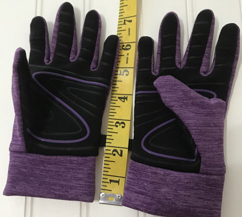 Head Kids Children's Size Large Touchscreen Winter Gloves Fleece Lining Purple - Picture 8 of 9