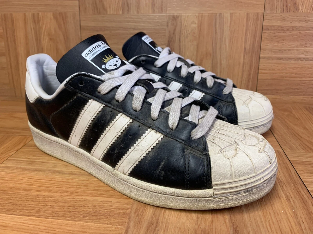 Worn out sales adidas superstars