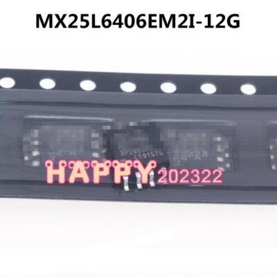 10PCS NEW MX25L6406E MX25L6406EM2I-12G 8M FLASH MXIC #YT