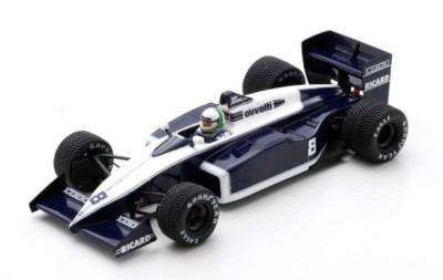 BRABHAM BT26A N°8 3ème GP Mexique 1969 Jack Brabham SPARK 1/43