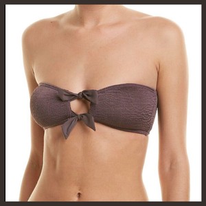 strapless swim top
