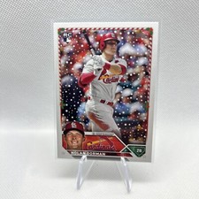 2023 Topps Holiday Nolan Gorman Rookie #H18 St. Louis Cardinals