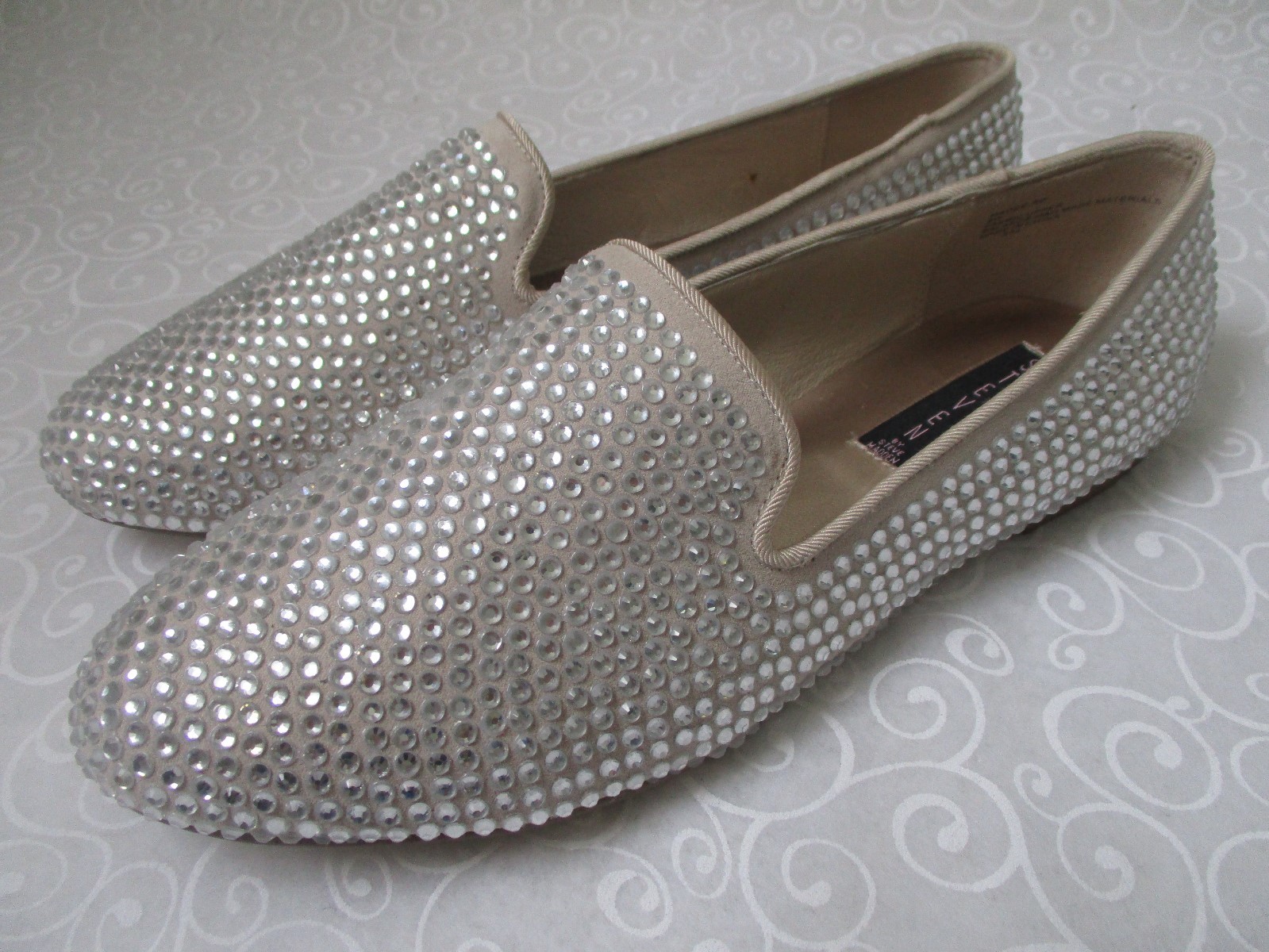 STEVEN BY STEVE MADDEN TAN TAN TAN RHINESTONE FLATS SHOES SIZE 9 W - NEW 00eb43 STEVEN BY STEVE MADDEN TAN TAN TAN RHINESTONE FLATS SHOES SIZE 9 W - NEW 00eb43