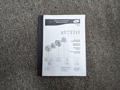 Poclain MSE02 Hydraulic Motor Parts Maintenance Troubleshooting Repair Manual