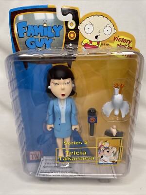 Tricia Takanawa Family Guy Series 5 2006 Mezco Action Figure New