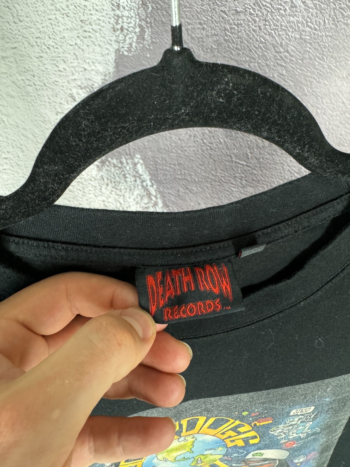 FILA Maglietta Death Row Records Snoop Doggy Dogg World Tour Band