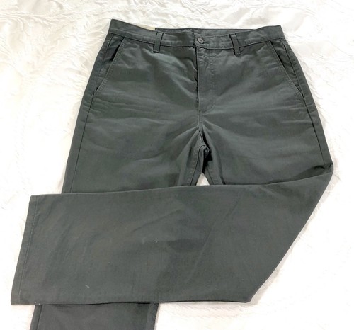 Levi's Pantaloni Chino Uomo Verde Taglia 34-30 Gamba dritta slim Khakis |  eBay
