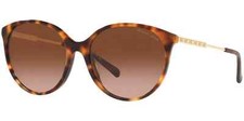 Michael Kors Cruz Bay Woman's Amber Tortoise Cat Eye Sunglasses MK2168-39043B
