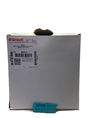 (500) SIMPORT Unisette Biopsy Processing Embedding Cassettes M506-12 Aqua