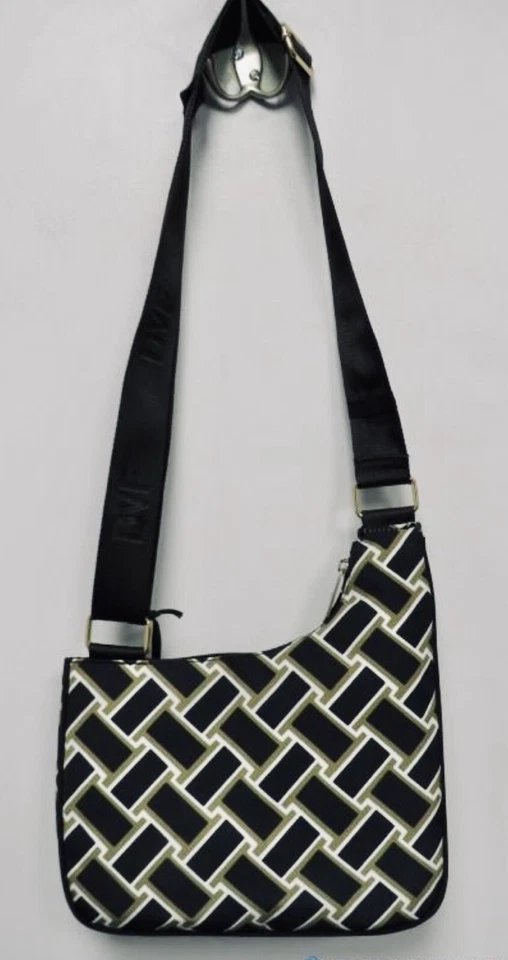 Bolso Bandolera Diane Von Furstenburg DVF Vintage Tejido Neutro Utilitario, Cartera Foto 2 de 4