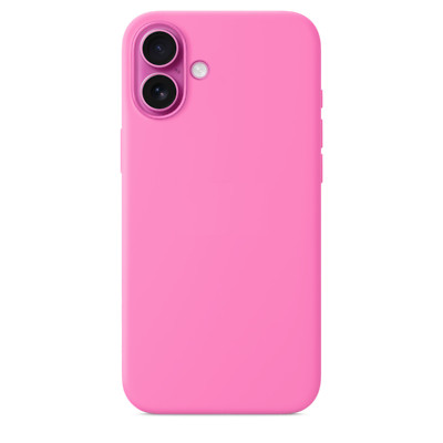 Hülle Silikon MacSafe in Pink/Rosa Handyhülle Schutzhülle passend für iPhone 16
