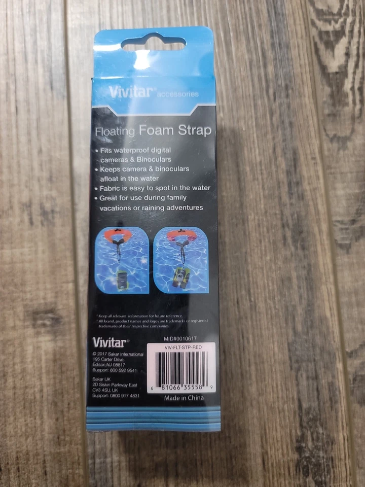 VIVITAR VIV-FLT-STP-RED Floating Foam Strap (Red) - Image 3 of 3