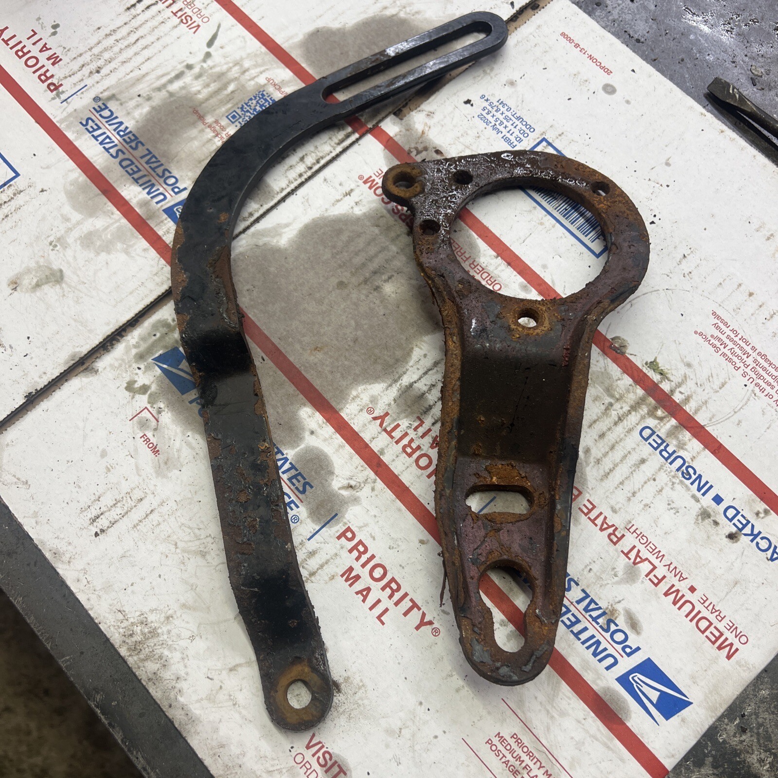 Mercruiser raw water pump brackets eBay