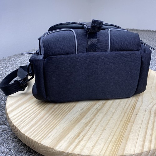 Case Logic Camera Bag Black Camcorder Gadget Padded Interior 3 Zip Compartments* - Picture 11 of 15